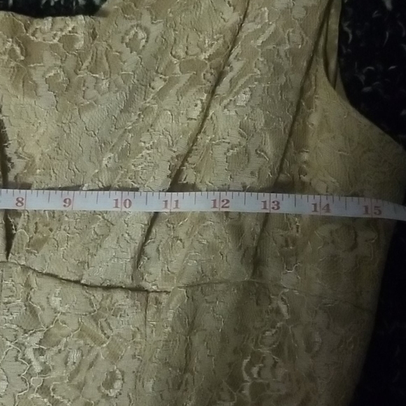 Vintage 1930s-40s Lace Cocktail Dress - Picture 4 of 6